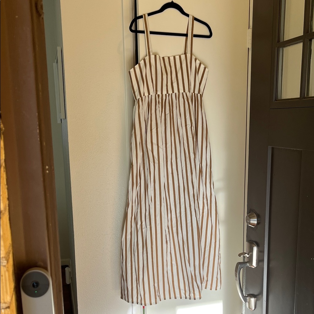 NWT MIKOH Striped Maxi Dress